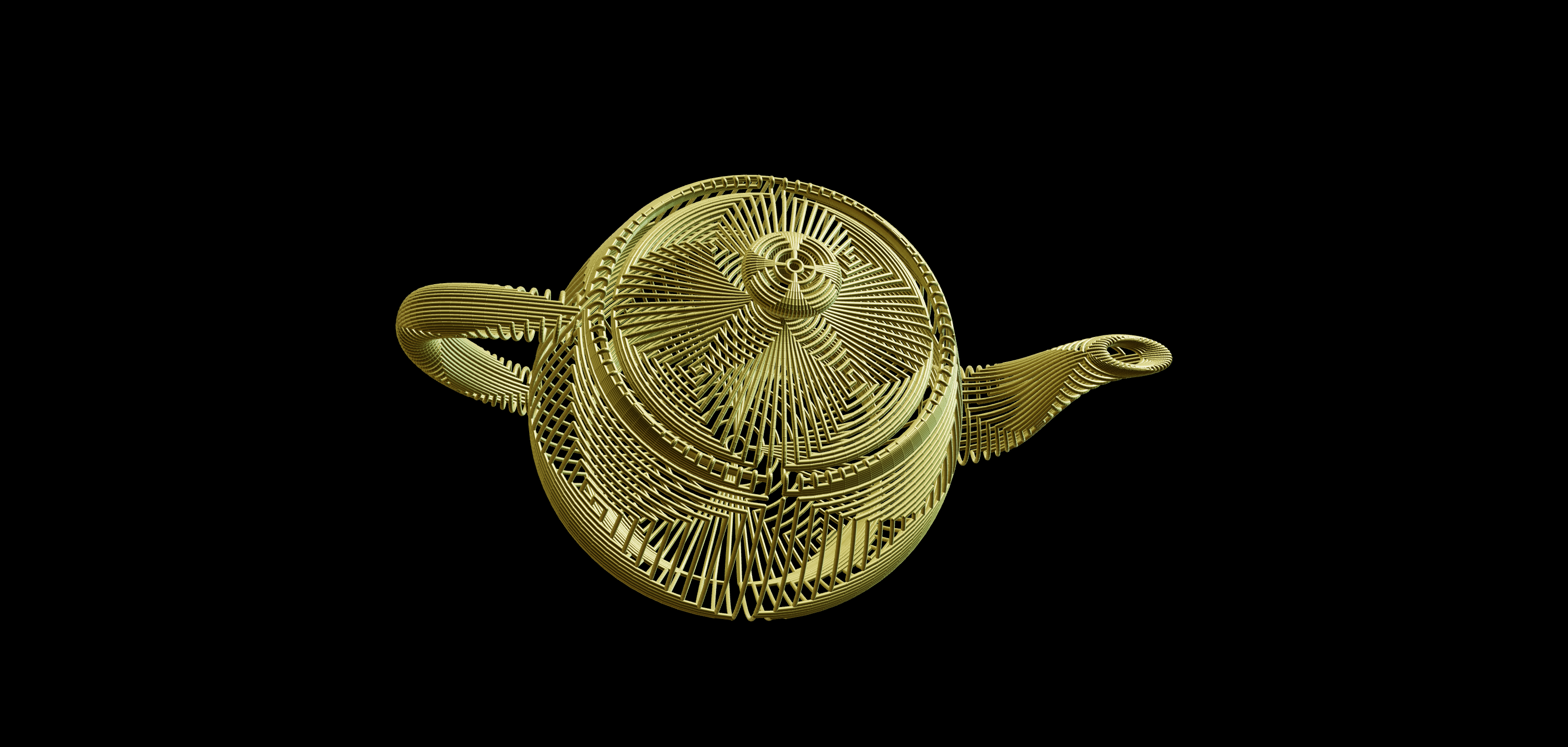 glTF teapot export